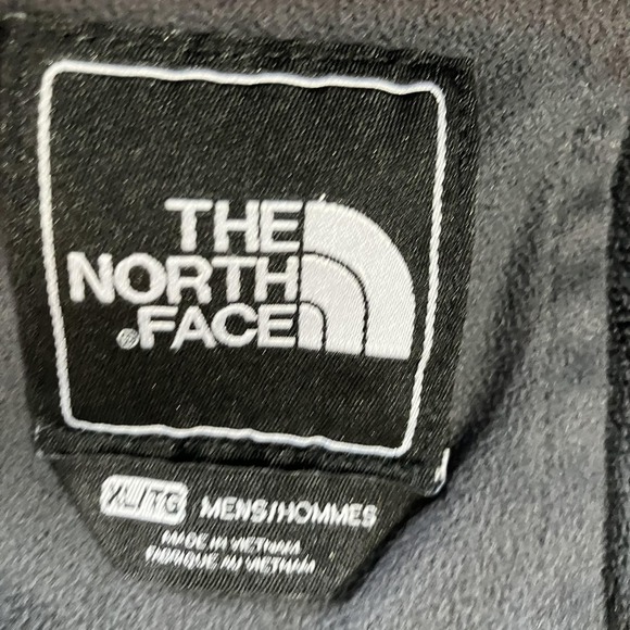 The North Face Jacket Mens XL Blue Gray Softshell Fleece Lined Outdoor Hiking - Picture 4 of 11